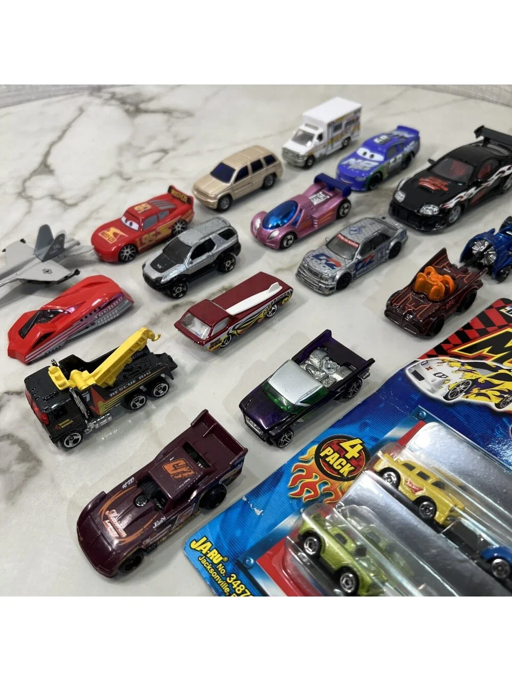 Hot Wheels Set Of 16 Used 4 More In A Package New